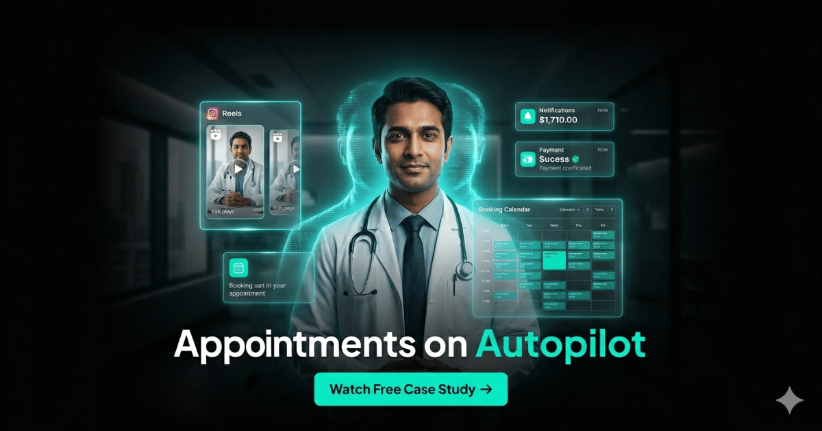 How This Doctor Gets Appointments from Instagram on Autopilot